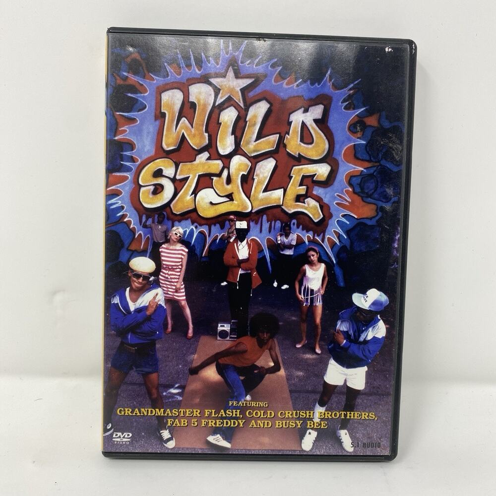 WILD STYLE (1982) HipHop Classic DVD ' U.S R1 ' FAB 5 FREDDY ++